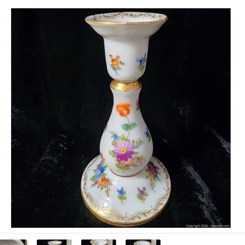 Dresden Vintage Candlestick